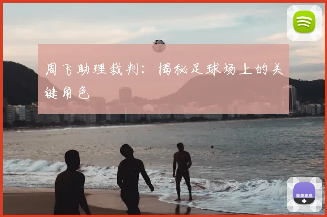 周飞助理裁判:揭秘足球场上的关键角色