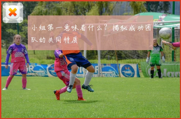 小组第一意味着什么？揭秘成功团队的共同特质